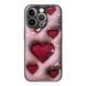 Чехол Prisma Case для iPhone 14 PRO MAX Hearts Pink - ash-mobile.com.ua - фото 1