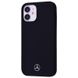 Чохол Silicone Mercedes-Benz Case для iPhone 12 MINI Black купити