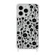 Чехол прозрачный с ремешком Print Flower для iPhone 14 PRO Floral Black - ash-mobile.com.ua - фото 1