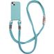 Чохол TPU two straps California Case для iPhone 13 PRO Sea Blue