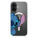 Чохол прозорий Print Blue Monster with MagSafe для iPhone 17 Air Half