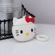 Чохол 3D для AirPods 1 | 2 White-Red Hello Kitty