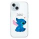 Чохол прозорий Print Blue Monster with MagSafe для iPhone 14 Plus Ohana