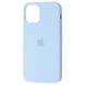 Чехол Silicone Case Full для iPhone 12 | 12 PRO Sky Blue купить