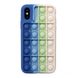 Чехол Pop-It Case для iPhone XS MAX Ocean Blue/White купить