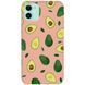 Чехол Wave Print Case для iPhone 12 MINI Pink Sand Avocado - ash-mobile.com.ua - фото 1