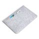 Повстяний конверт для MacBook Air 13" (2018-2020) | Pro 13" (2016-2022) Light Grey