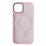 Чохол Nofelet MATT with MagSafe для iPhone 15 PRO MAX Pink Sand - 1