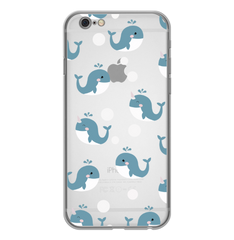 Чохол прозорий Print SUMMER для iPhone 6 | 6s Whale купити