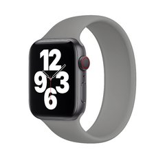 Ремінець Solo Loop для Apple Watch 42/44/45/49 mm Gray розмір M купити