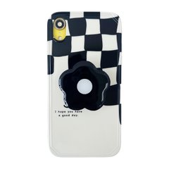 Чохол Popsocket Сheckmate Case для iPhone XR More Black/White купити
