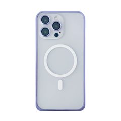 Чохол Metal Frame with MagSafe для iPhone 12 PRO MAX Purple купити