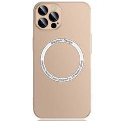 Чохол Magnetic Design with MagSafe для iPhone 14 PRO Gold