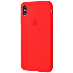 Чехол Silicone Case Ultra Thin для iPhone XS MAX Red купить