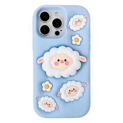 Чехол 3D Sheep Case для iPhone 12 PRO MAX Blue купить