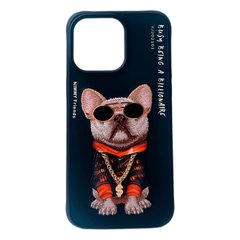 Чехол Nimmy Case Rich Pets для iPhone 14 PRO Dog Black