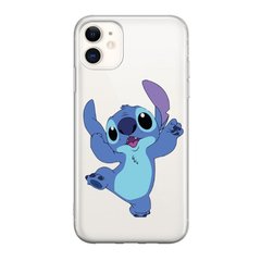Чохол прозорий Print для iPhone 11 Blue monster Happy купити
