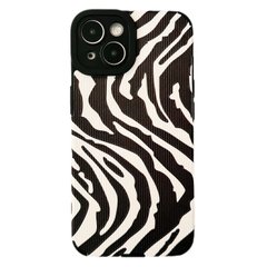 Чохол Ribbed Case для iPhone 14 Plus Zebra