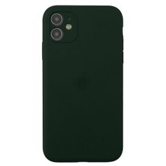 Чехол Silicone Case Full + Camera для iPhone 11 Forest Green купить