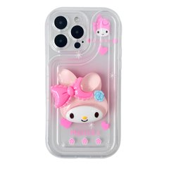 Чехол Cute Puppy TPU Case для iPhone 14 PRO Pink