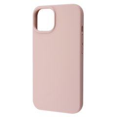 Чехол Memumi Liquid Silicone Series Case with MagSafe для iPhone 14 PRO Pink Sand