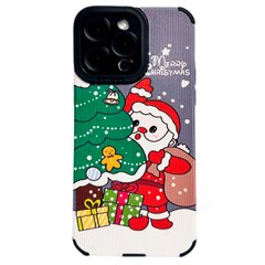 Чехол Ribbed Case для iPhone 11 PRO MAX Santa Claus Grey купить