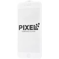 Захисне скло 3D FULL SCREEN PIXEL для iPhone 7 Plus | 8 Plus White купити