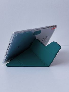Чехол Logfer Origami Smart New Pencil Groove для iPad 11 (2025) | 10 10.9 (2022) Pine Green - ash-mobile.com.ua - фото 3
