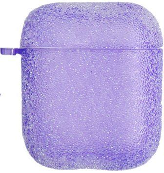 Чехол Crystal Color для AirPods 1 | 2 Light purple - ash-mobile.com.ua - фото 1