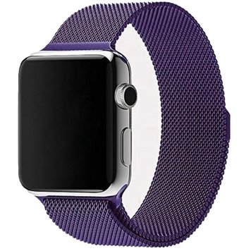 Ремешок Milanese Loop для Apple Watch 42mm | 44mm | 45mm | 46mm | 49mm Deep Purple - ash-mobile.com.ua - фото 1