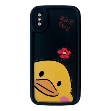 Чохол Yellow Duck Case для iPhone X | XS Black - ash-mobile.com.ua - фото 1