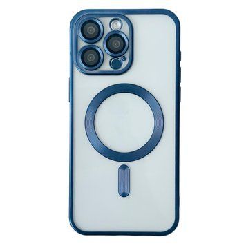 Чохол Shining MATTE with MagSafe для iPhone 11 PRO Titanium Blue - ash-mobile.com.ua - фото 1