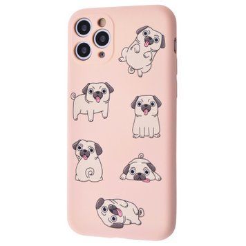Чохол WAVE Fancy Case для iPhone 11 PRO Pug Pink Sand - ash-mobile.com.ua - фото 1