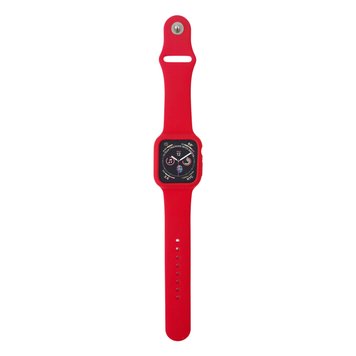 Ремешок Silicone Full Band для Apple Watch 38 mm Red - ash-mobile.com.ua - фото 1