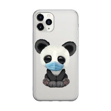 Чохол прозорий Print Animals для iPhone 14 PRO MAX Panda - ash-mobile.com.ua - фото 1