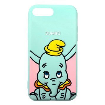 Чохол Cartoon heroes для iPhone 7 Plus | 8 Plus Слоник Mint - ash-mobile.com.ua - фото 1