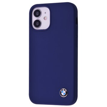 Чохол Silicone BMW Case для iPhone 12 MINI Blue - ash-mobile.com.ua - фото 1