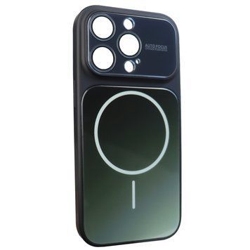 Чохол Gradient Glass MagSafe case для iPhone 14 PRO MAX Black - ash-mobile.com.ua - фото 1
