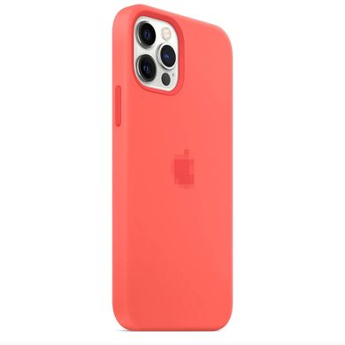 Чохол Silicone Case Full OEM для iPhone 12 | 12 PRO Pink Citrus - ash-mobile.com.ua - фото 2