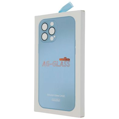 Чохол AG-Glass Matte Case для iPhone 12 PRO MAX Sierra Blue купити