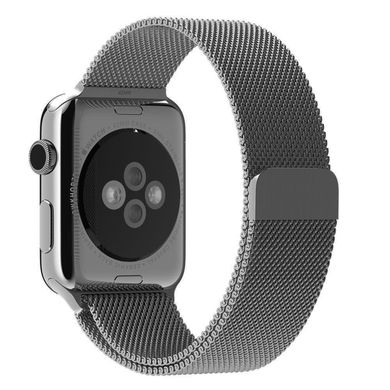 Ремінець Milanese Loop для Apple Watch 42/44/45/49 mm Space Gray купити