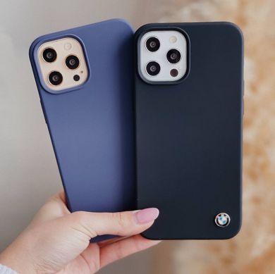 Чохол Silicone BMW Case для iPhone 12 MINI Blue - ash-mobile.com.ua - фото 3