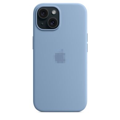 Чохол Silicone Case Full OEM для iPhone 15 Plus Winter Blue - ash-mobile.com.ua - фото 5