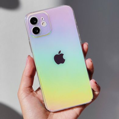 Чохол Holographic Case для iPhone 12 - ash-mobile.com.ua - фото 2