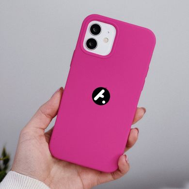 Чехол Silicone Case Full для iPhone 11 PRO MAX Electric Pink купить