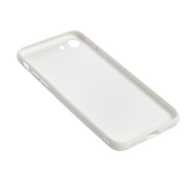 Чохол Glass ЛВ для iPhone 7 | 8 | SE 2 | SE 3 White купити