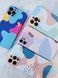 Чохол WAVE NEON X LUXO Minimalistic Case для iPhone 13 PRO Pink Sand/Blue