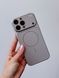 Чохол Nofelet AG Glass with MagSafe для iPhone 13 PRO Light Blue