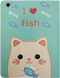 Чохол Slim Case для iPad | 2 | 3 | 4 9.7" I love fish Mint