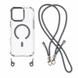 Чохол Crossbody Case MagSafe на шнурку для iPhone 17 PRO Grey